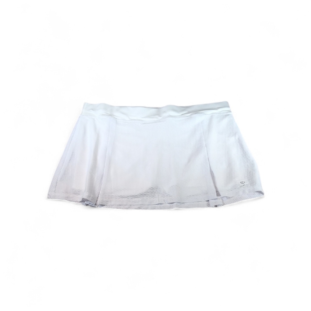 SofiBella White Airflow Tennis Pickleball Skort Size XXL